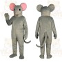Gray Mouse Mascot Costume