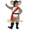 Gray Mouse Mascot Costume Gray Mouse Mascot Costume