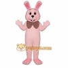 Pink Bunny Mascot Costume Pink Bunny Mascot Costume