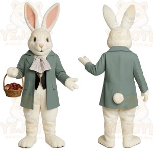 White Rabbit Mascot Costume