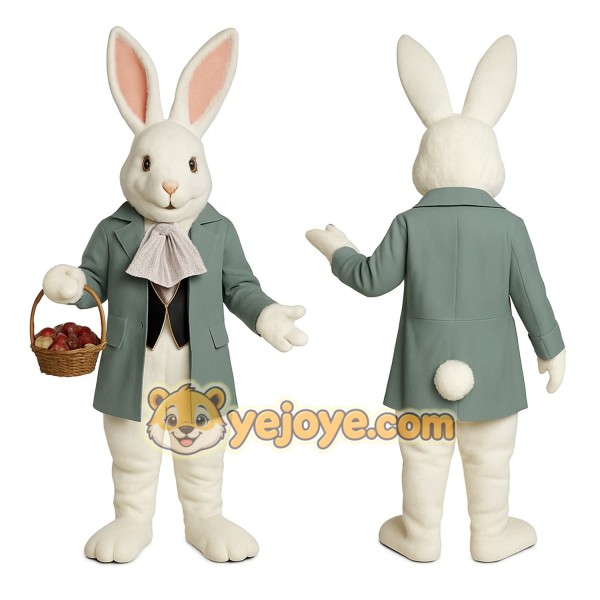 White Rabbit Mascot Costume