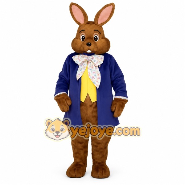 Brown Rabbit Mascot Costume Brown Rabbit Mascot Costume