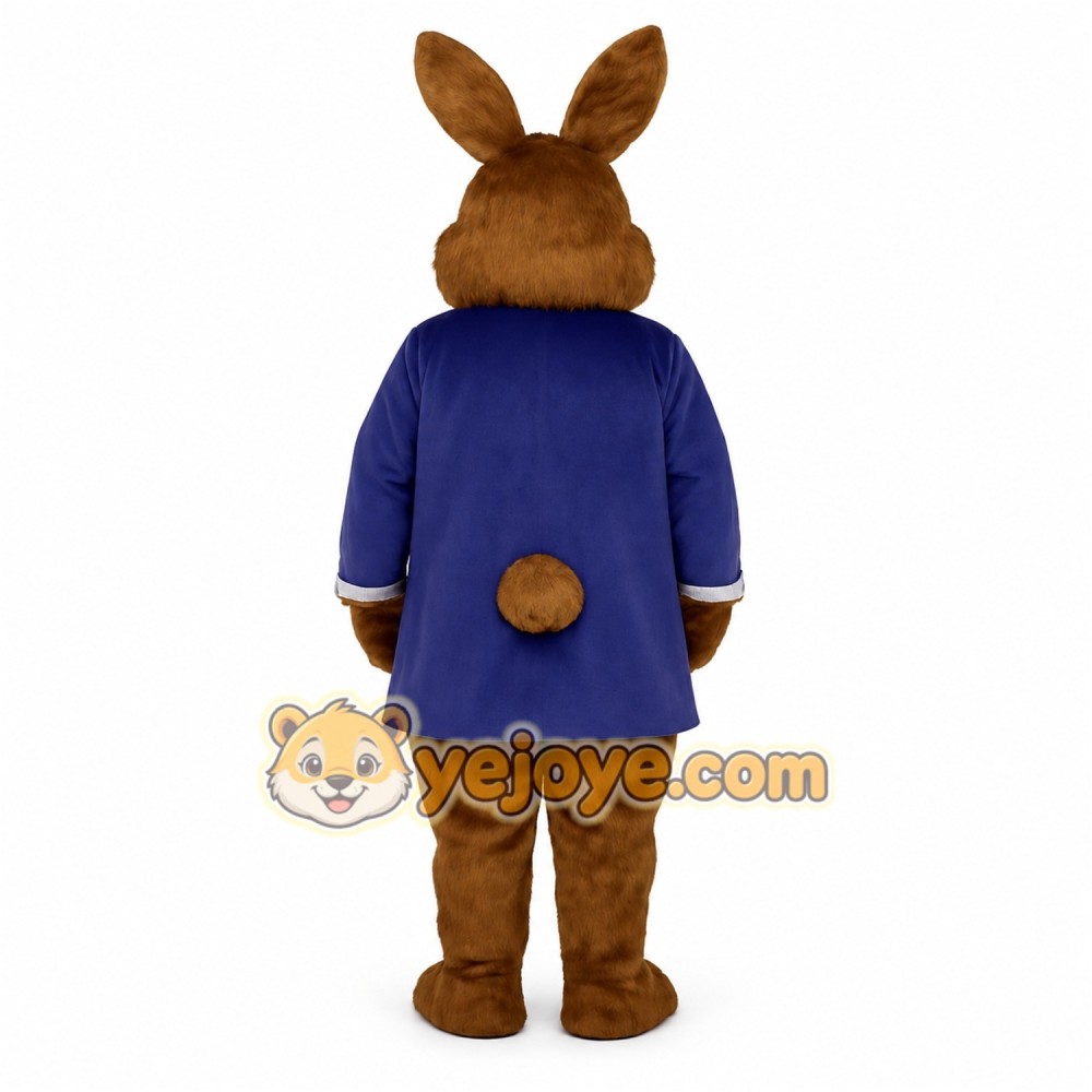 Brown Rabbit Mascot Costume Brown Rabbit Mascot Costume