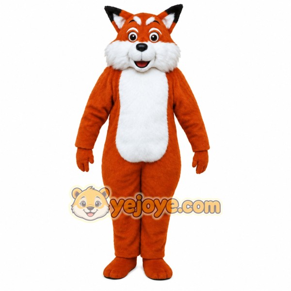 Orange Fox Mascot Costume