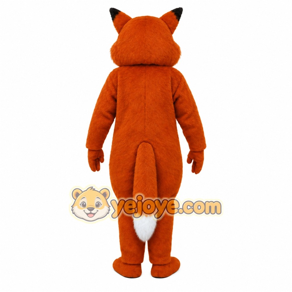 Orange Fox Mascot Costume Orange Fox Mascot Costume