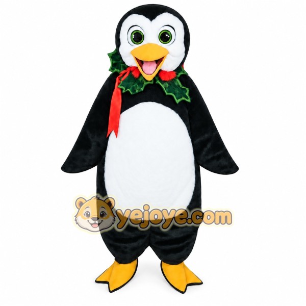 Black Penguin Mascot Costume