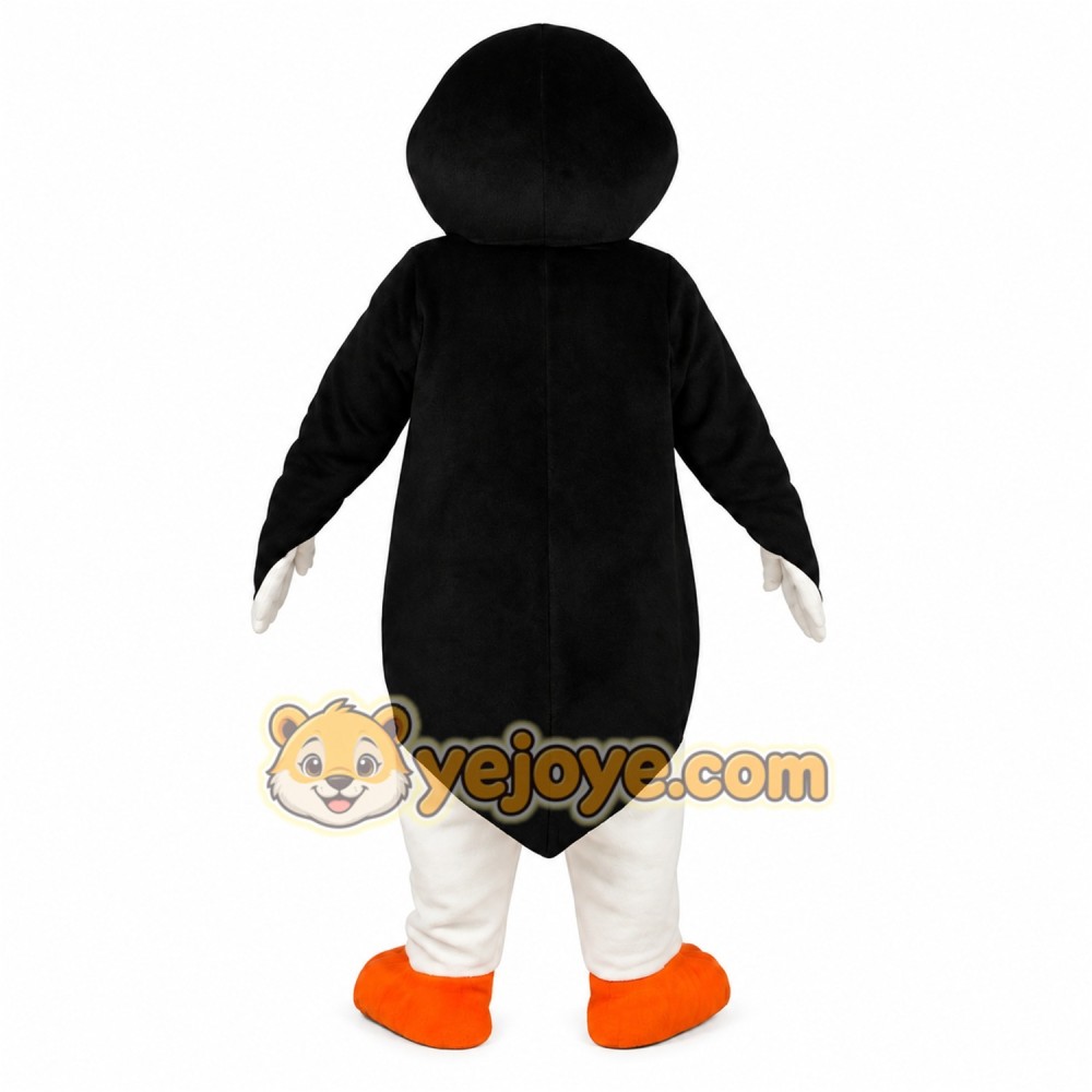 Black and White Penguin Mascot Costume Black and White Penguin Mascot Costume