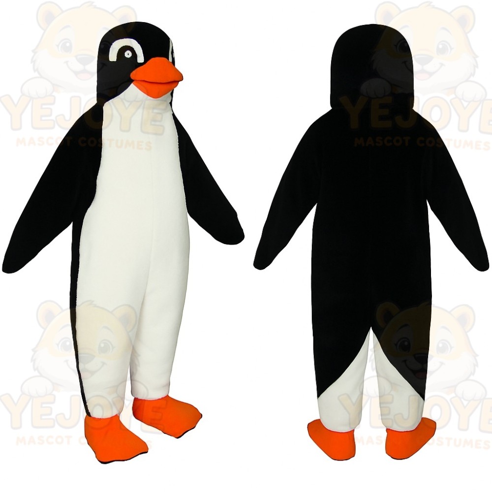 Black Penguin Mascot Costume