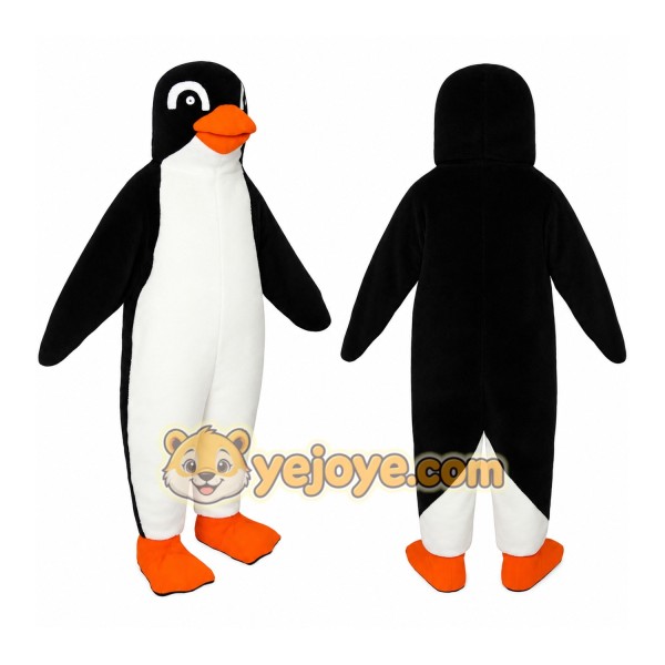Black Penguin Mascot Costume