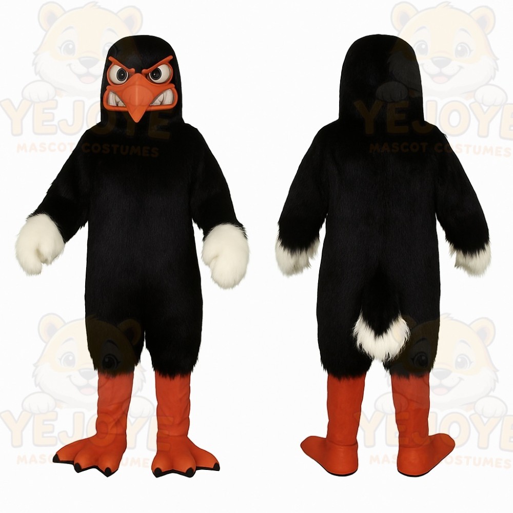 Black Bird Mascot Costume