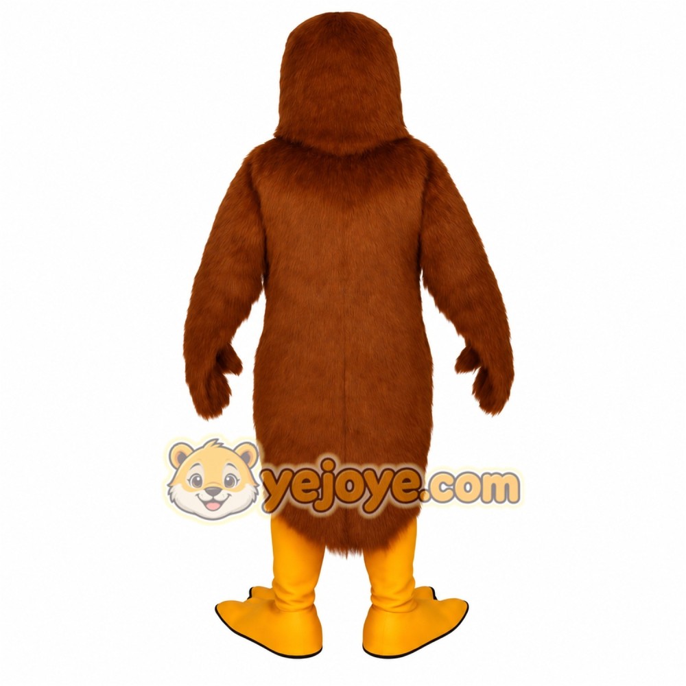 Brown Bird Mascot Costume Brown Bird Mascot Costume