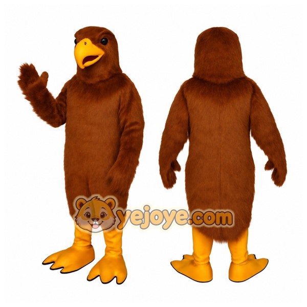 Brown Bird Mascot Costume
