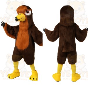Brown Bird Mascot Costume