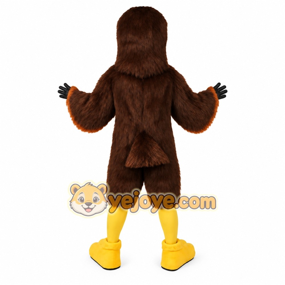 Brown Bird Mascot Costume Brown Bird Mascot Costume