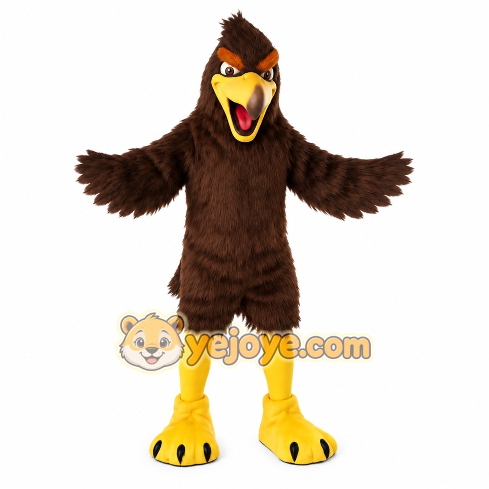 Brown Bird Mascot Costume Brown Bird Mascot Costume