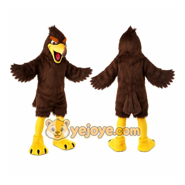 Brown Bird Mascot Costume