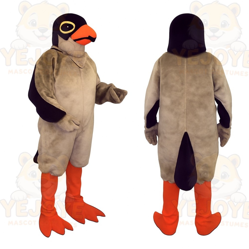 Brown Bird Mascot Costume