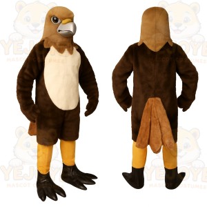 Brown Bird Mascot Costume