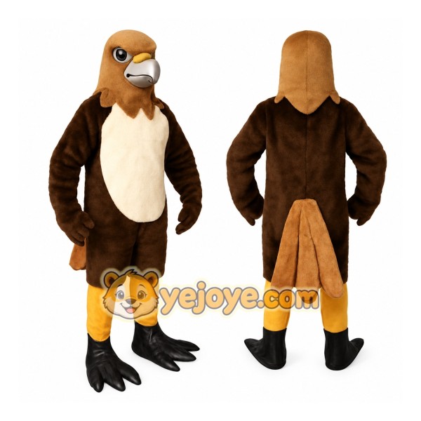Brown Bird Mascot Costume