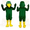 Green Duck Mascot Costume