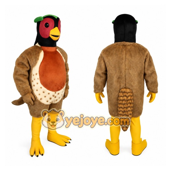 Brown Bird Mascot Costume