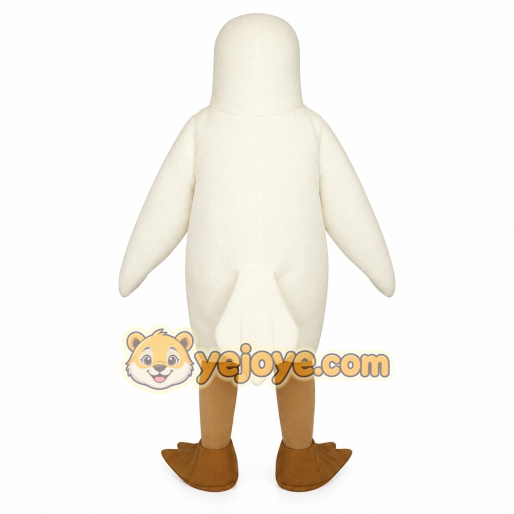 White Bird Mascot Costume White Bird Mascot Costume
