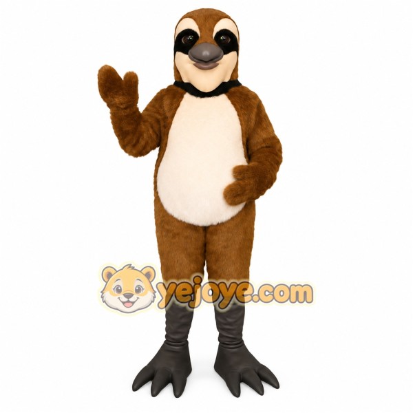 Brown Sloth Mascot Costume Brown Sloth Mascot Costume