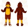 Brown Bird Mascot Costume