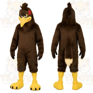 Brown Bird Mascot Costume