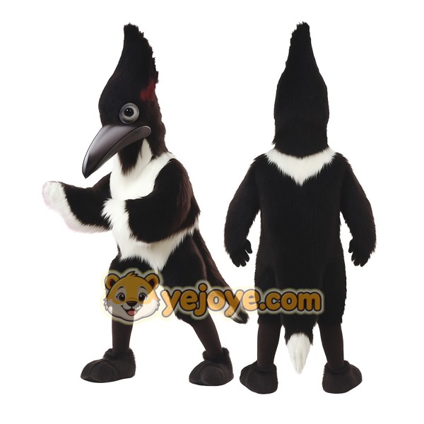 Black Bird Mascot Costume
