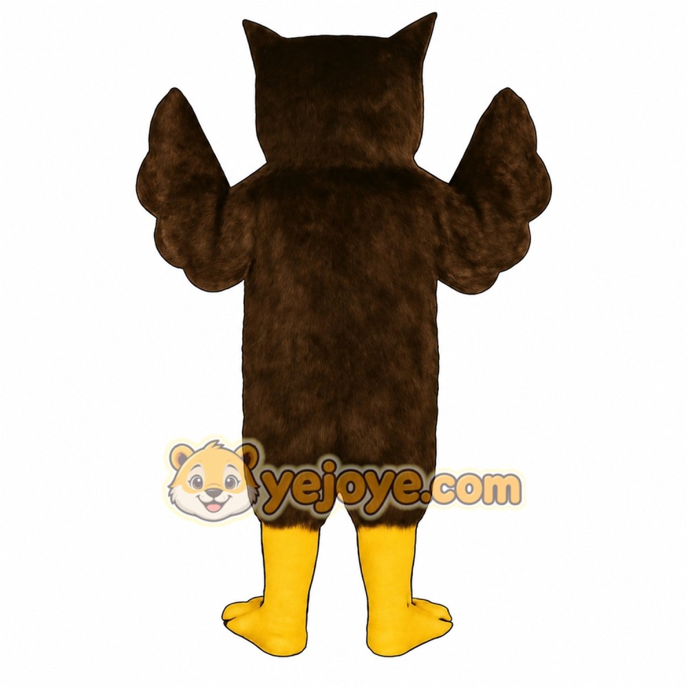 Brown Owl Mascot Costume Brown Owl Mascot Costume