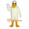 White Duck Mascot Costume White Duck Mascot Costume