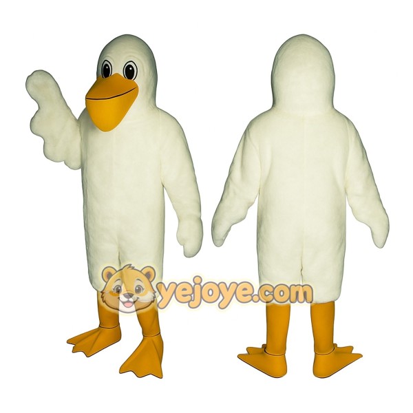 White Duck Mascot Costume