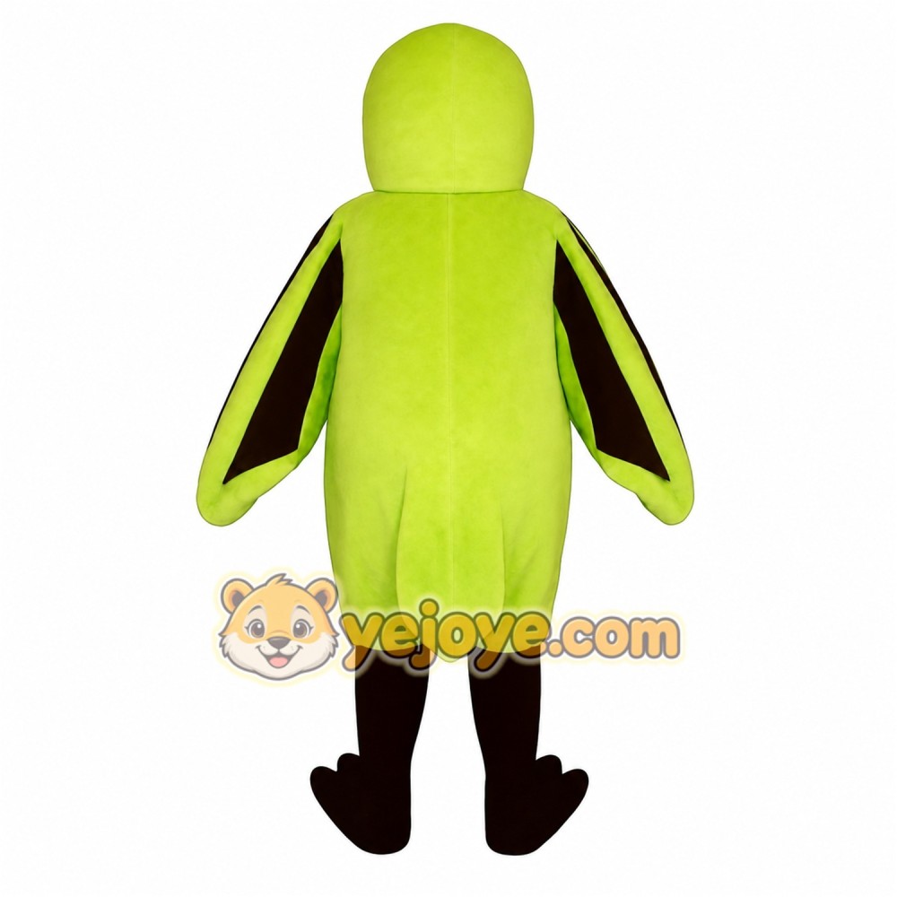 Green Bird Mascot Costume Green Bird Mascot Costume