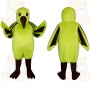 Green Bird Mascot Costume