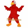 Red Parrot Mascot Costume Red Parrot Mascot Costume