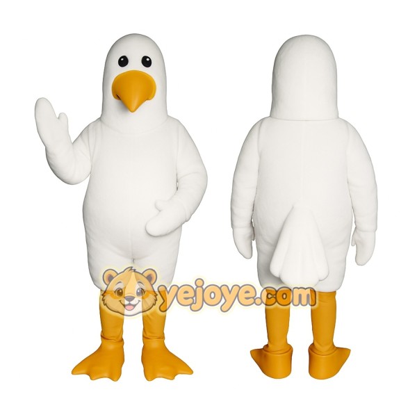White Duck Mascot Costume