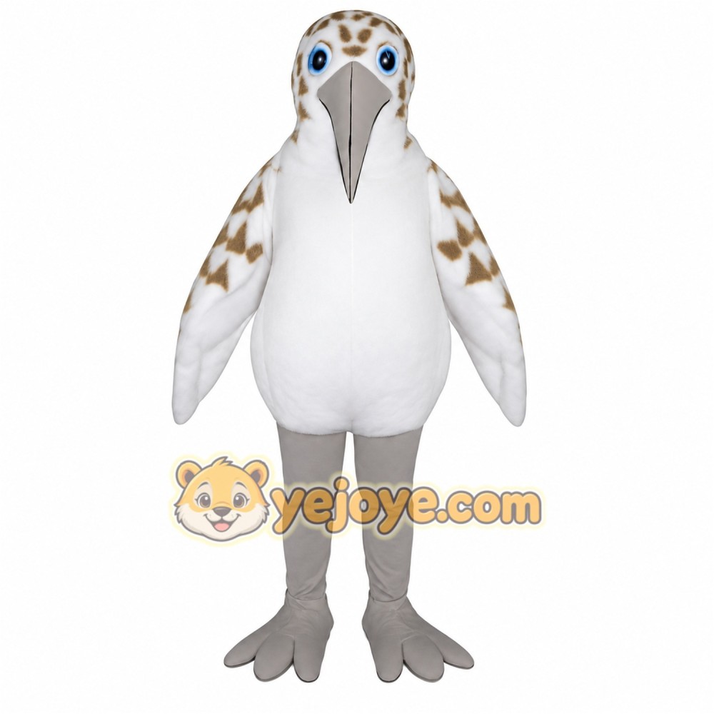 White Bird Mascot Costume White Bird Mascot Costume