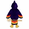 Purple Bird Mascot Costume Purple Bird Mascot Costume