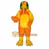 Orange Parrot Mascot Costume Orange Parrot Mascot Costume