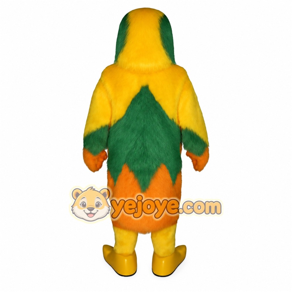 Orange Parrot Mascot Costume Orange Parrot Mascot Costume