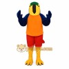 Colorful Parrot Mascot Costume Colorful Parrot Mascot Costume