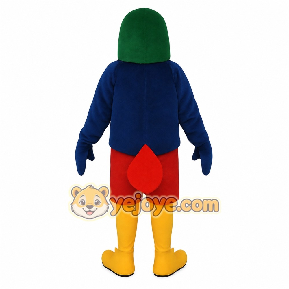 Colorful Parrot Mascot Costume Colorful Parrot Mascot Costume