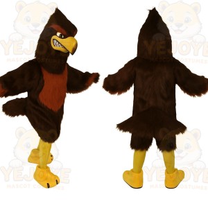 Brown Bird Mascot Costume