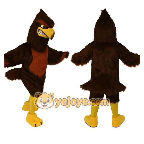 Brown Bird Mascot Costume