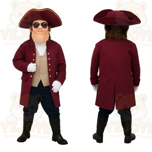 Maroon Character Mascot Costume