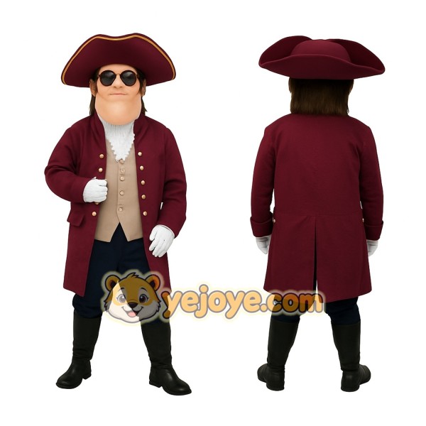 Maroon Character Mascot Costume