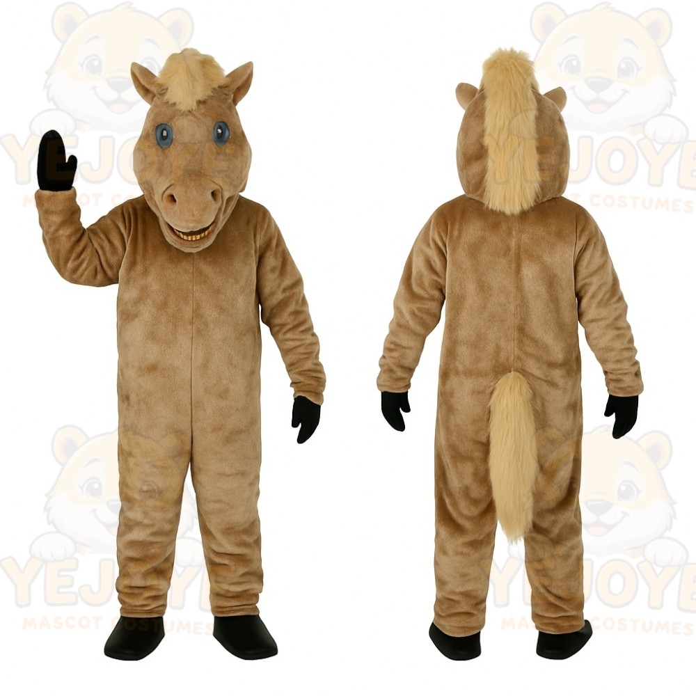 Brown Horse Mascot Costume