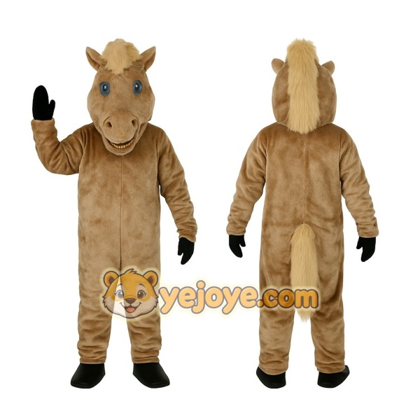 Brown Horse Mascot Costume