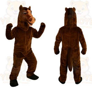 Brown Horse Mascot Costume